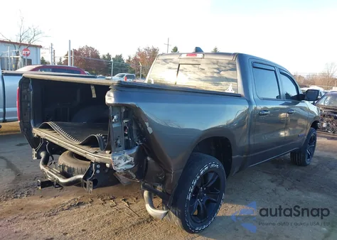 2022 Ram 1500 Big Horn 4X4 5'7 Box from USA, damaged, VIN 1C6RRFFG2NN343981